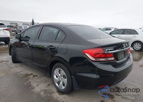2013 Honda Civic Lx from USA, damaged, VIN 2HGFB2F52DH599148